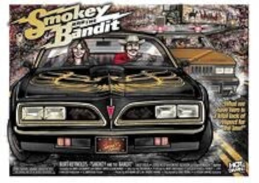 Amazon.co.jp: イラストポスタートランザム7000（Smokey and the